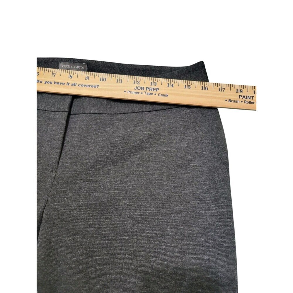 Vince Camuto Gray Ponte Knit Tapered Leg Pants Size 6 F10 - Picture 6 of 11